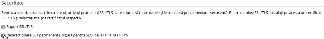 Redirectionare https