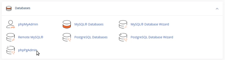hostico database ,posgresql